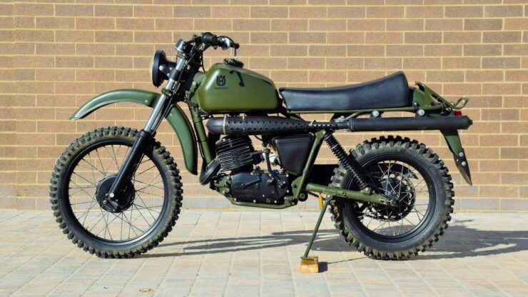 Husqvarna Model 258 Military Motorcycle 1