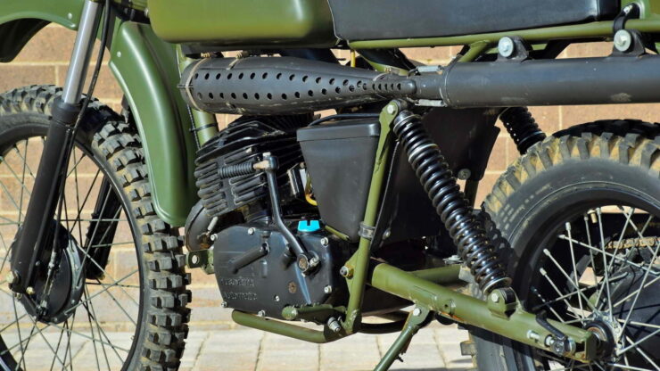 Husqvarna Model 258 Military Motorcycle 11