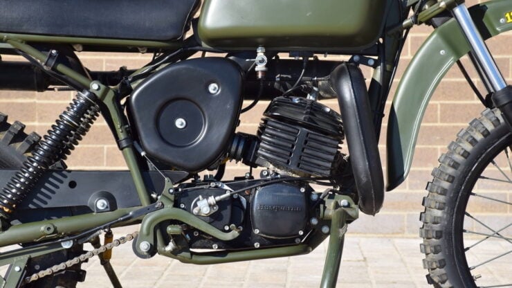 Husqvarna Model 258 Military Motorcycle 13