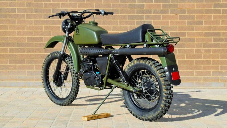 Husqvarna Model 258 Military Motorcycle 2