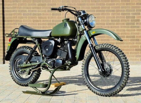 Husqvarna Model 258 Military Motorcycle 3