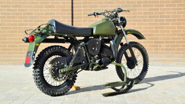 Husqvarna Model 258 Military Motorcycle 4