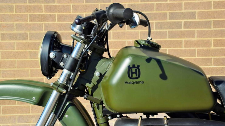 Husqvarna Model 258 Military Motorcycle 5