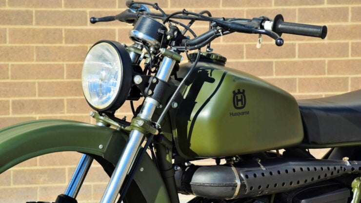 Husqvarna Model 258 Military Motorcycle 6