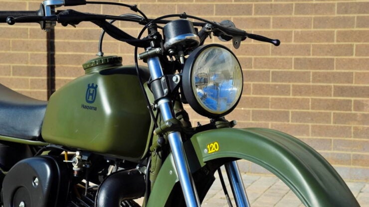 Husqvarna Model 258 Military Motorcycle 7