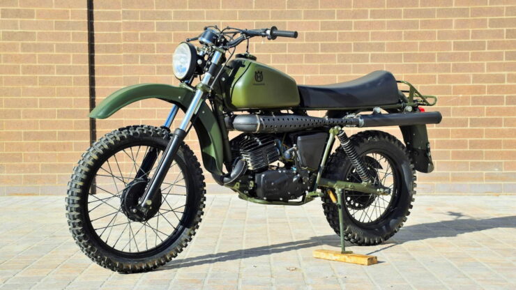 Husqvarna Model 258 Military Motorcycle