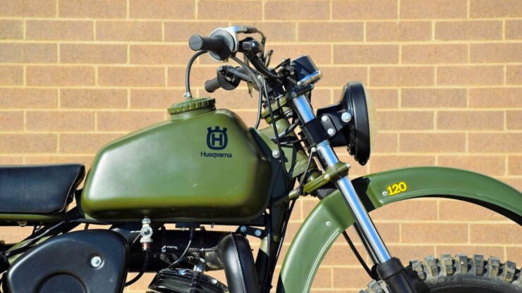 Husqvarna Model 258 Military Motorcycle 8