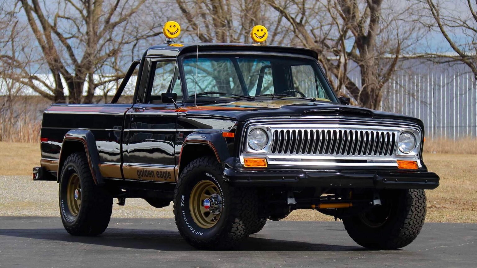 A Beautifully Restored 1978 Jeep J10 Golden Eagle Pickup