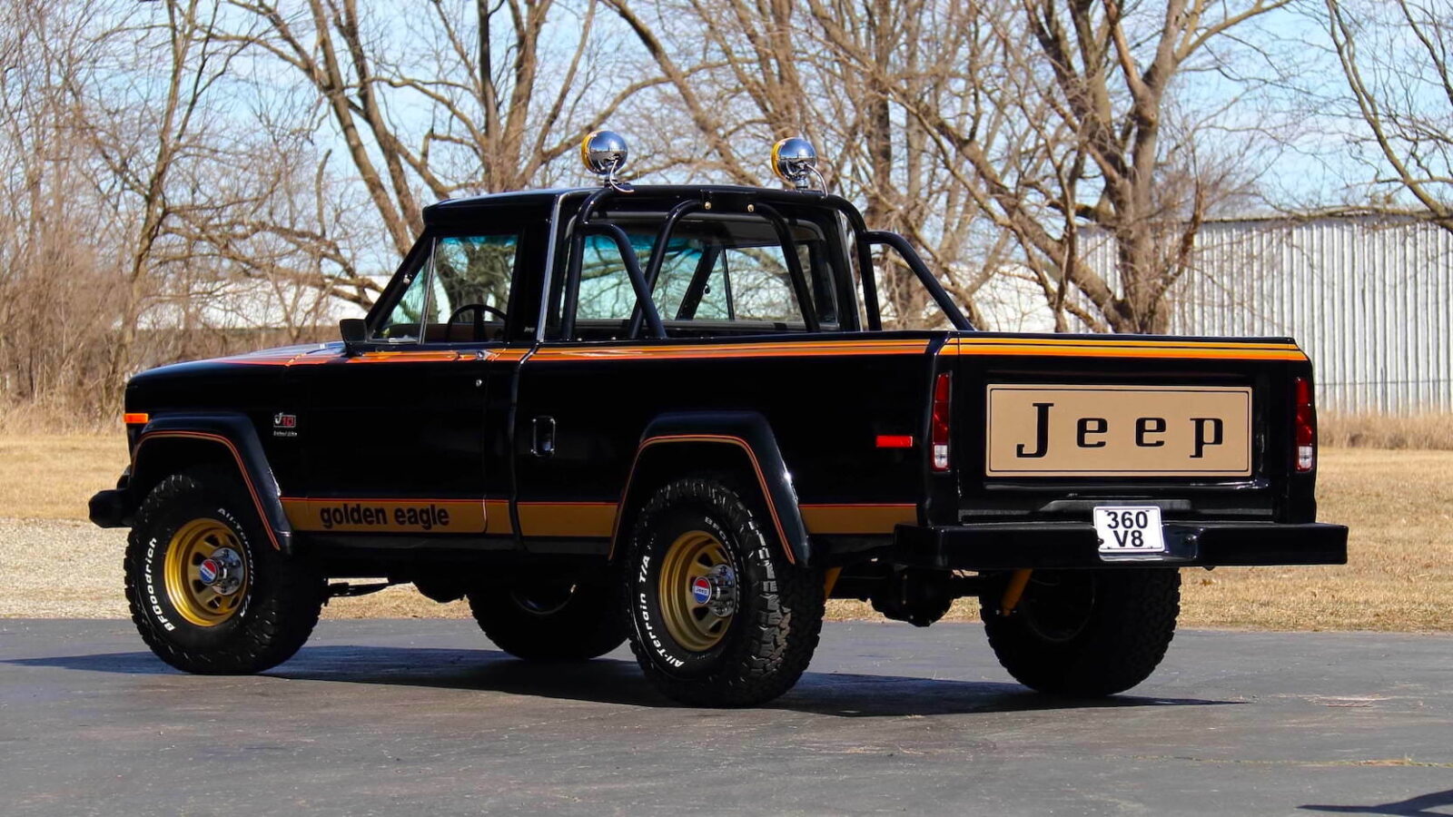 A Beautifully Restored 1978 Jeep J10 Golden Eagle Pickup