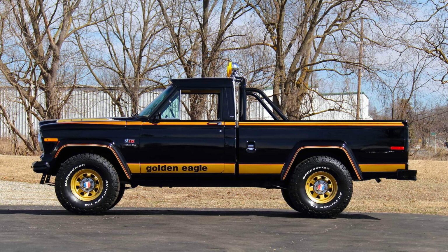 A Beautifully Restored 1978 Jeep J10 Golden Eagle Pickup