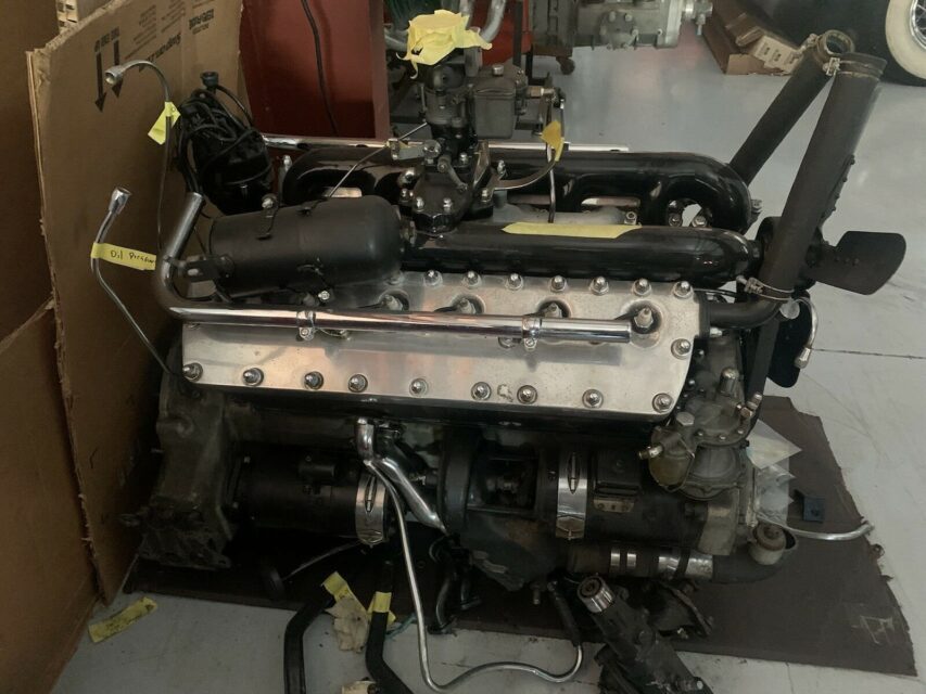 For Sale: A Restored 7.3 Litre Lincoln Zephyr V12 Engine