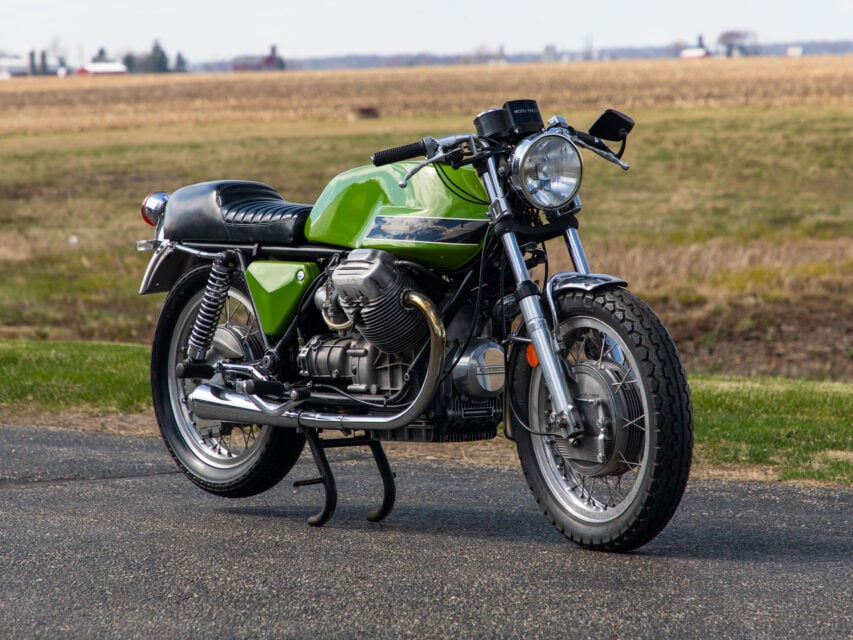 A 1971 Moto Guzzi V7 Sport – A Factory-Built 1970s Cafe Racer