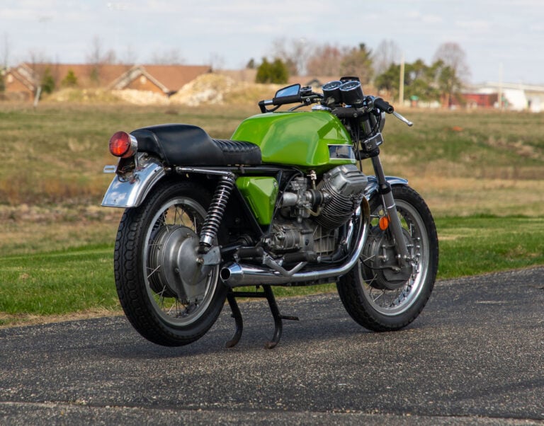 A 1971 Moto Guzzi V7 Sport – A Factory-Built 1970s Cafe Racer