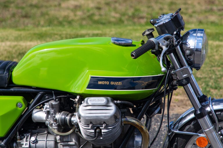 A 1971 Moto Guzzi V7 Sport – A Factory-Built 1970s Cafe Racer