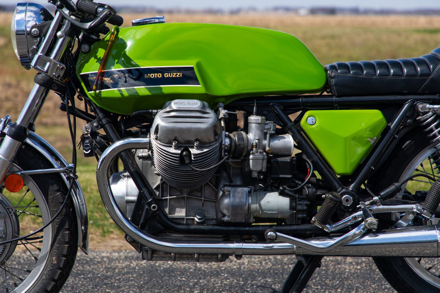 A 1971 Moto Guzzi V7 Sport – A Factory-Built 1970s Cafe Racer