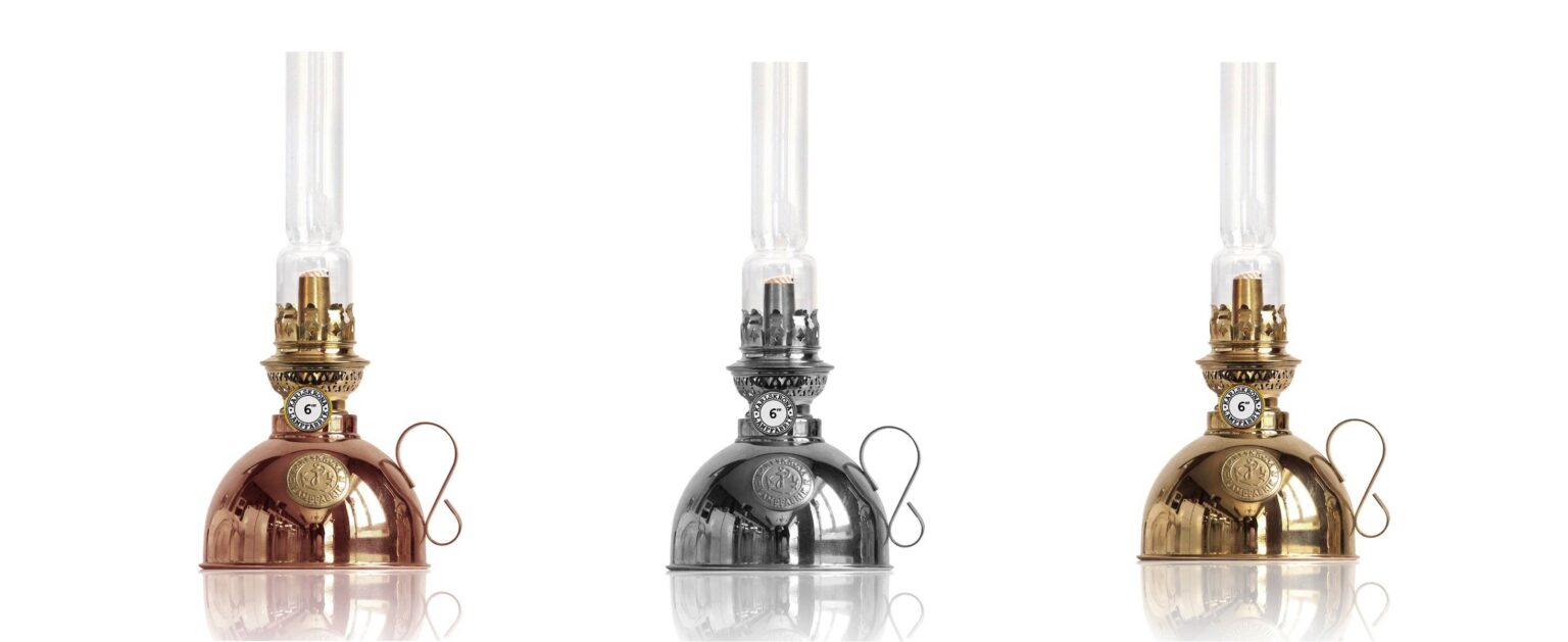 The Nattlampan Paraffin Lamp By Karlskrona Lampfabrik