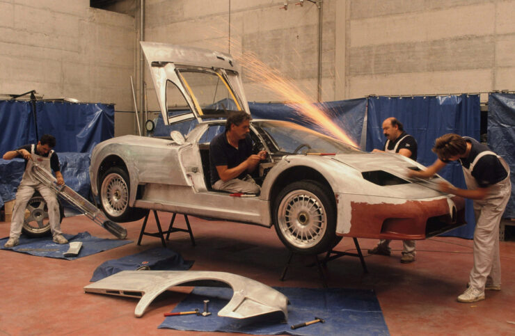 Bugatti EB110 Prototype Fabrication