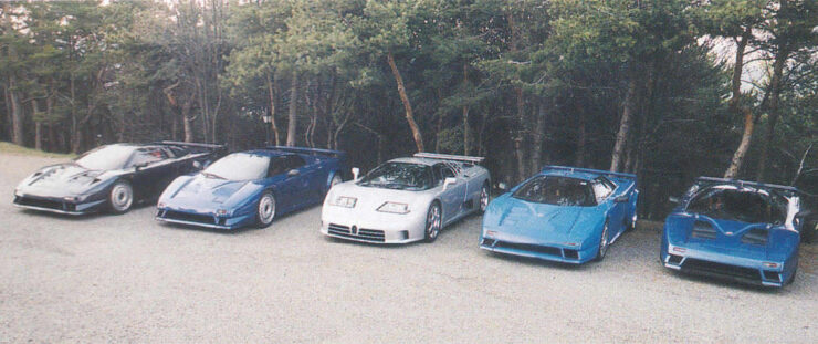 Bugatti EB110 Prototypes