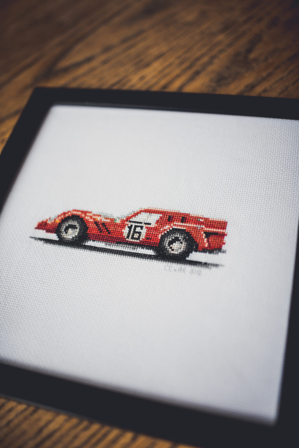 CforCROSSSTITCH – Immortalize Your Car In Cross Stitch