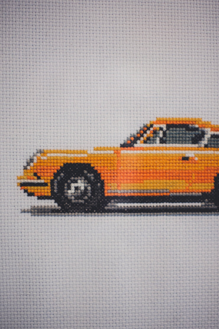 CforCROSSSTITCH Automotive Cross Stitch 14