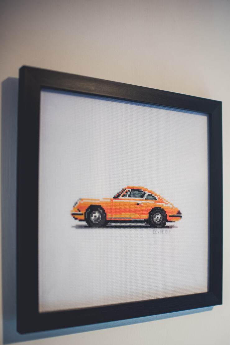 CforCROSSSTITCH Automotive Cross Stitch 15