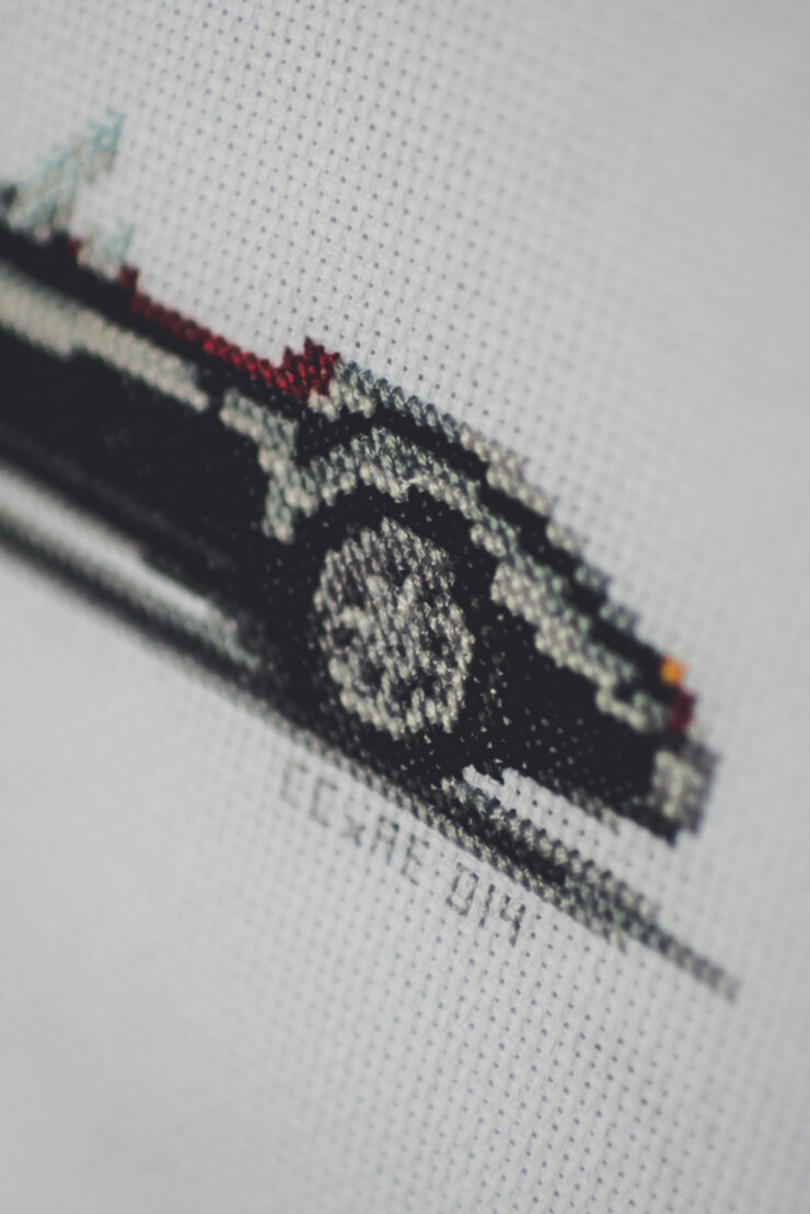 CforCROSSSTITCH Automotive Cross Stitch 7