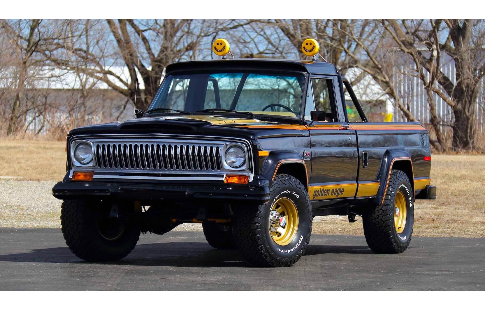 A Beautifully Restored 1978 Jeep J10 Golden Eagle Pickup