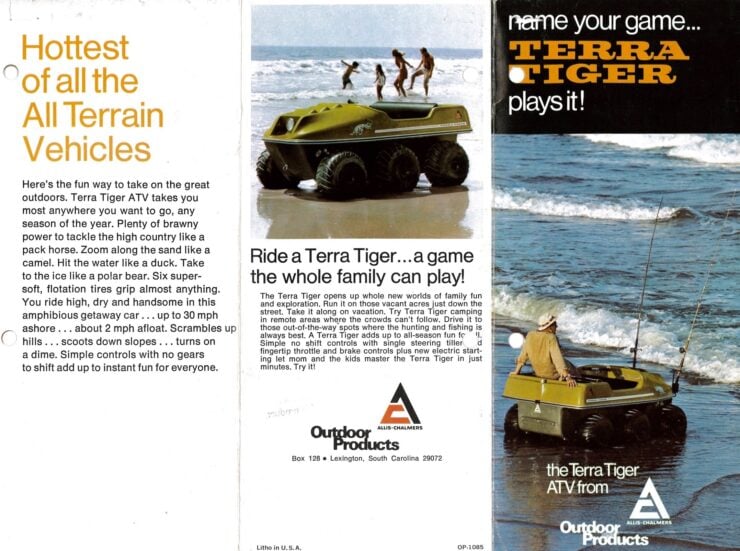 Allis-Chalmers Terra Tiger Page 1