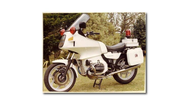 BMW R80 TIC Police Motorcycle