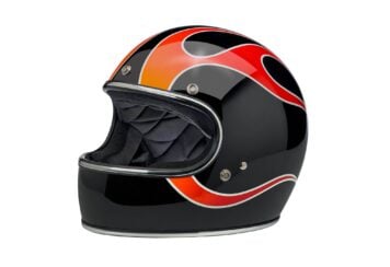 Biltwell Gringo ECE Dice Flame Helmet