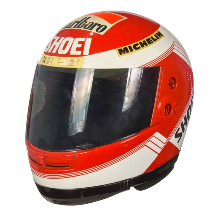 Eddie Lawson Shoei Helmet 2