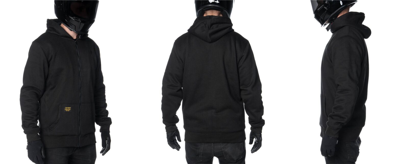The Kevlar Protective Motorcycle Hoodie By Akin Moto