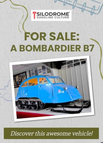 FOR SALE:  A BOMBARDIER B7