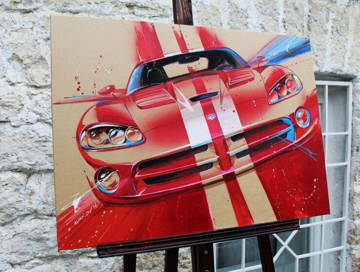 Dodge Viper Art