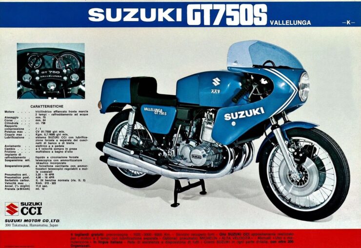 Suzuki GT750S Vallelunga