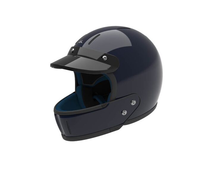 Veldt Enduro Black Motorcycle Helmet