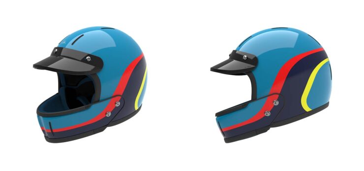 Veldt Enduro Blue Helmets