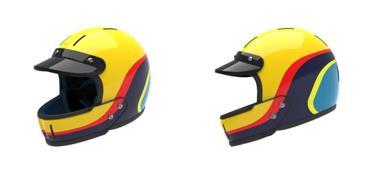 Veldt Enduro Yellow Helmets