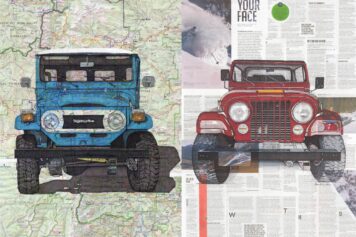 Vintage 4x4 Art