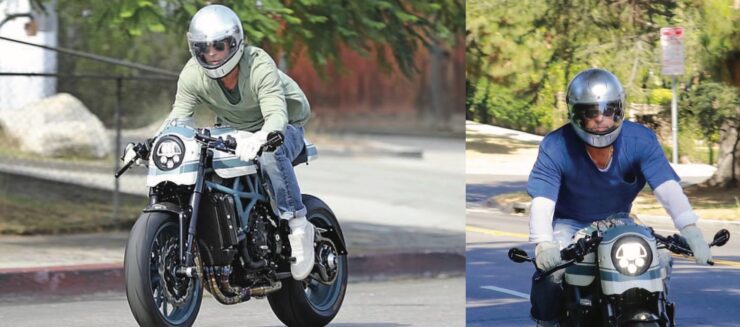 Brad Pitt Motorcycle