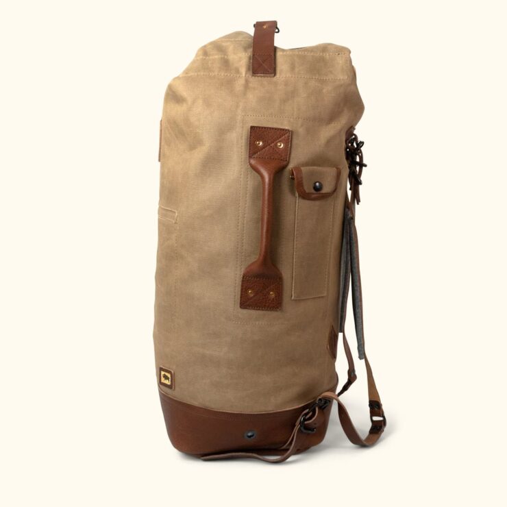 Dakota Waxed Canvas Bag By Buffalo Jackson 1