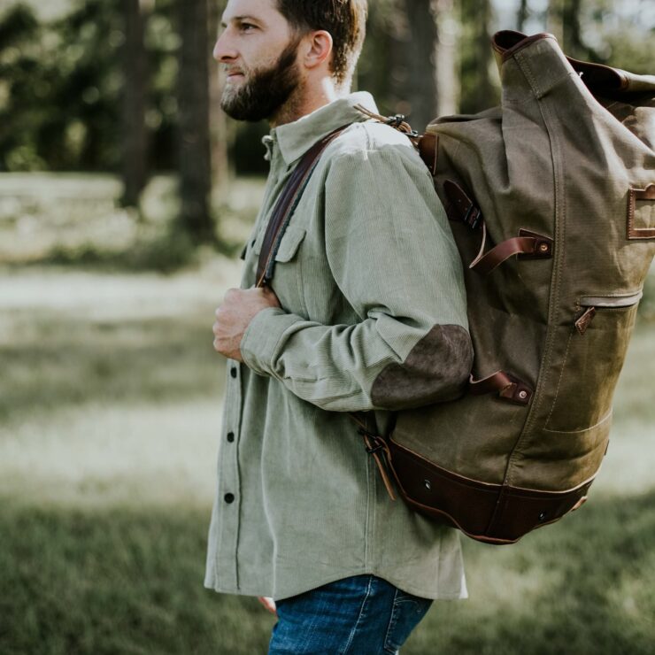 Dakota Waxed Canvas Bag By Buffalo Jackson 7