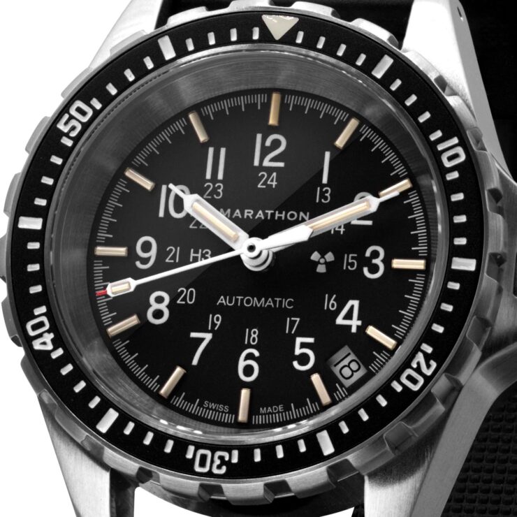 Marathon MSAR Automatic Military Dive Watch Face