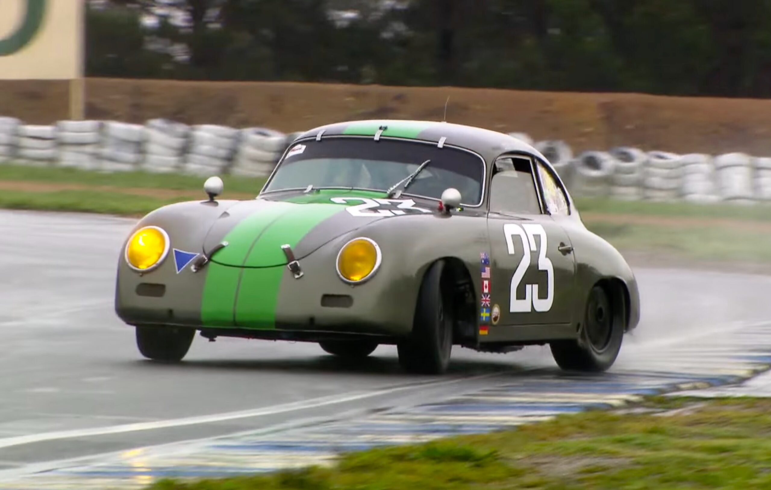 Porsche 356 Drifting
