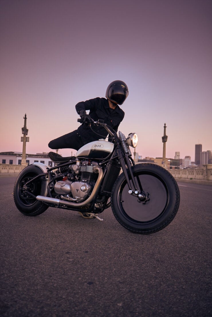 Baak Moon Custom Triumph Bobber 5