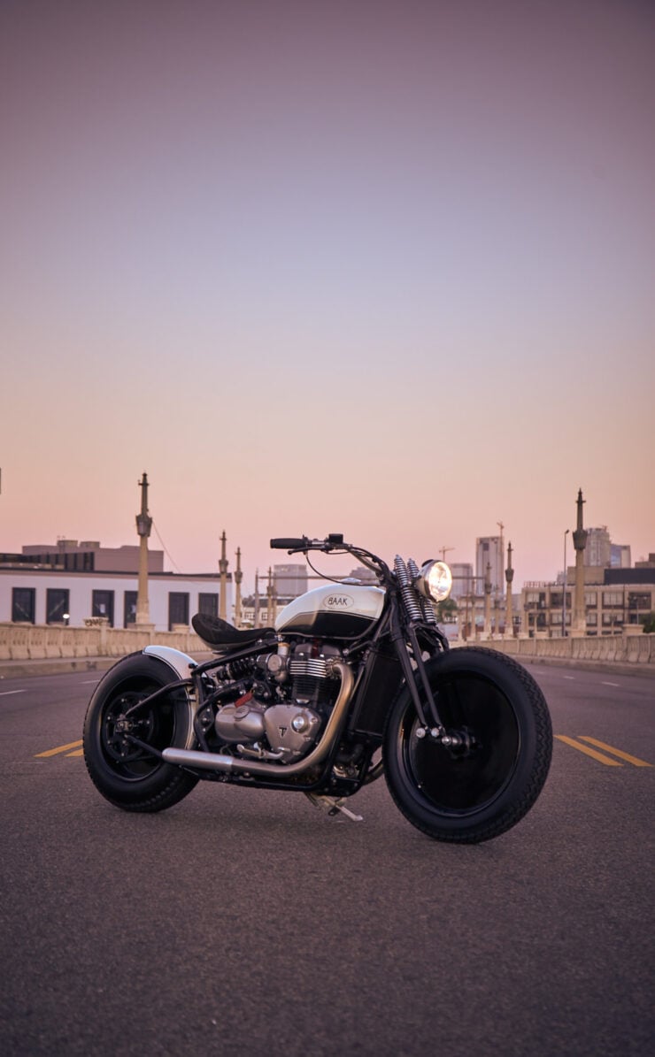 Baak Moon Custom Triumph Bobber 6