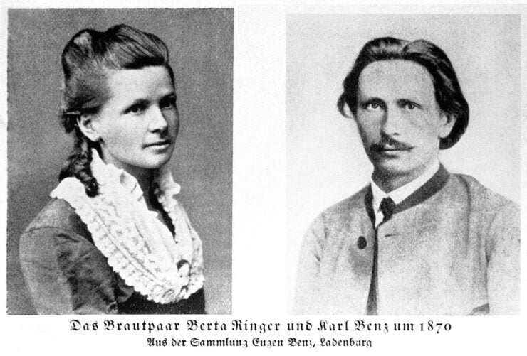 Karl and Bertha Benz