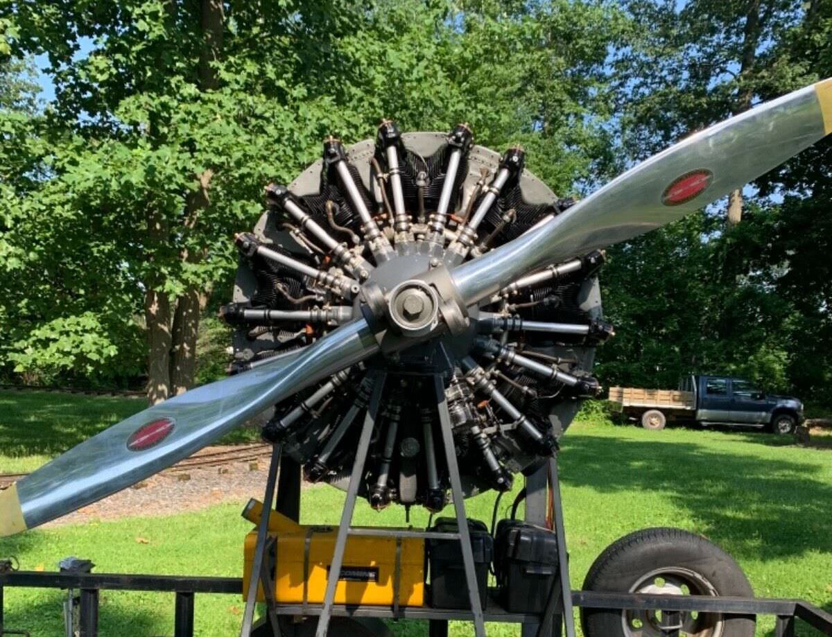 Lycoming R-680 Radial Aircraft Engine