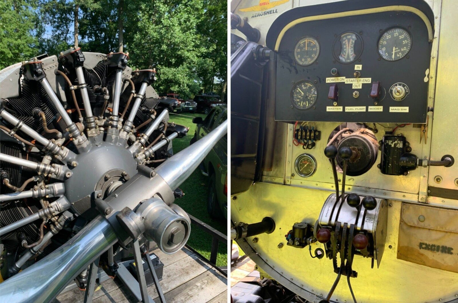There's An Operational R680 Radial Aircraft Engine For Sale