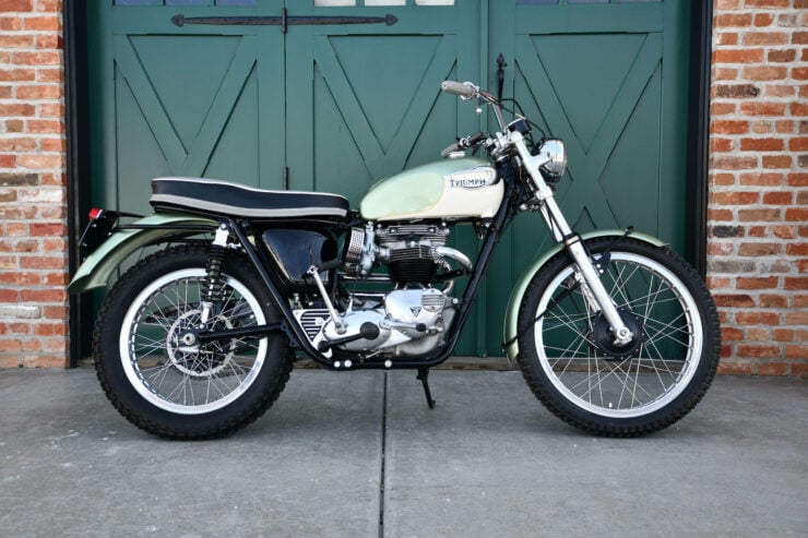 Triumph Bonneville Bud Ekins Steve McQueen 1